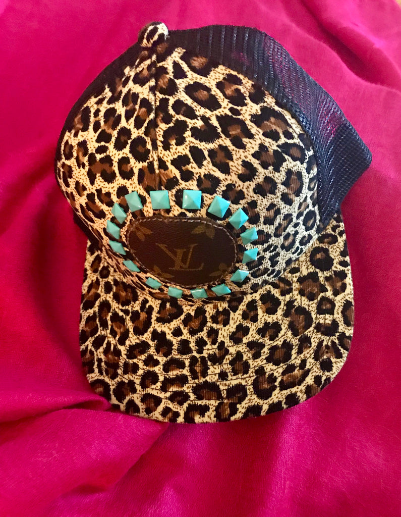 LV Leopard hat